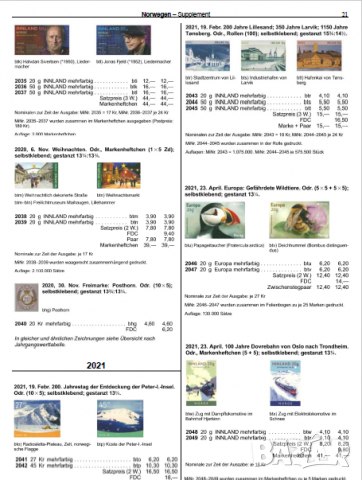 От Михел 10 каталога(компилации)2021/22 за държави от Европа (на DVD), снимка 10 - Филателия - 36540191