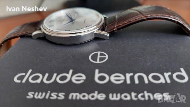 Часовник "Claude Bernard", 53007 3 ARBUN, снимка 3 - Мъжки - 53451464