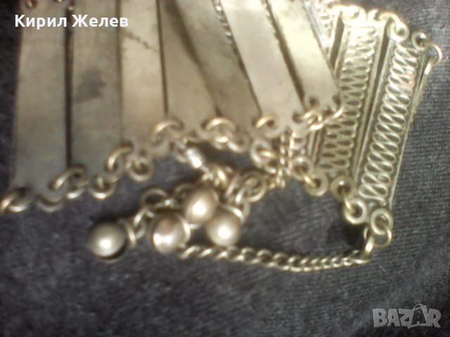 Възрожденска ГРИВНА сачан Бял бронз, снимка 14 - Колекции - 23049857