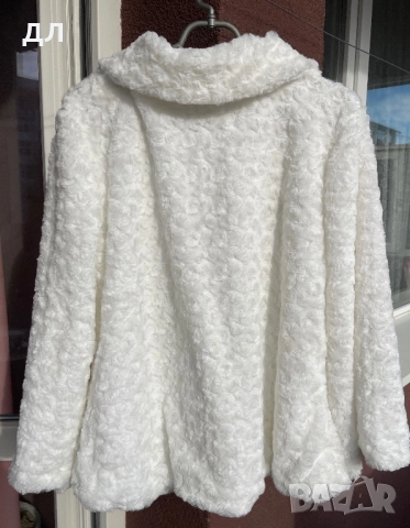 Бяло нежно палто, снимка 7 - Палта, манта - 52824777