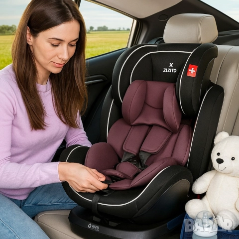 Столче за кола Zizito Amadeo, 0-36 кг, с IsoFix, снимка 16 - Други стоки за дома - 51948617