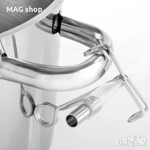 ПРОМО Нова Соковарка 8л ИНОКСОВА Уред за варене + Тенджера на пара 3в1, снимка 4 - Съдове за готвене - 50591634