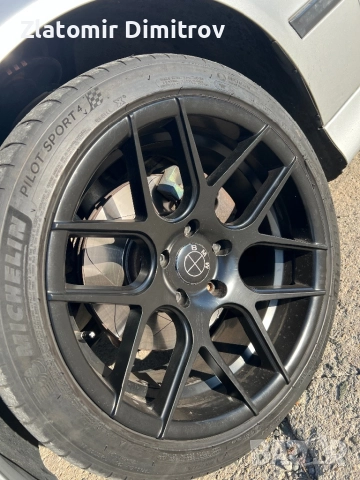 Джанти Haxer 022 18 с гуми, снимка 3 - Гуми и джанти - 51262906