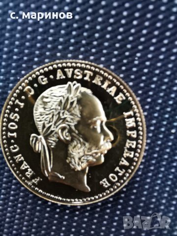 златна монета 1 австрийски дукат Франц Йосиф, снимка 3 - Нумизматика и бонистика - 35445500