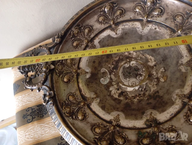 Стара купа,фруктиера арт деко, снимка 5 - Други ценни предмети - 50836582