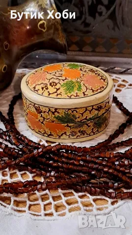 Винтидж кутийка от папие маше ,,Кашмир,, 