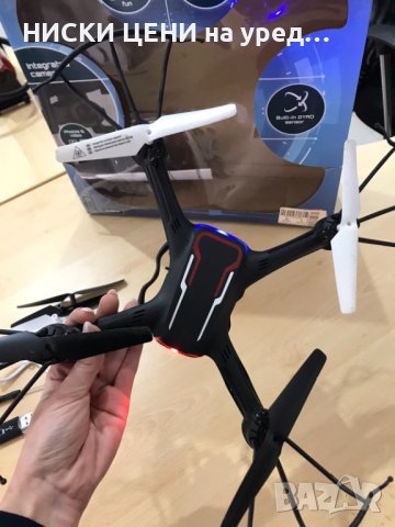 Квадрокоптер с вградена камера, снимка 2 - Дронове и аксесоари - 44084470