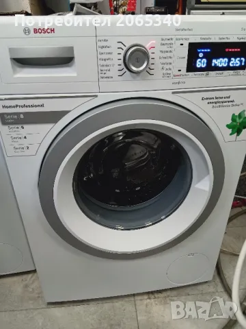 ПЕРАЛНЯ BOSCH SERIES 8/A+++/8 КГ, снимка 8 - Перални - 50004493