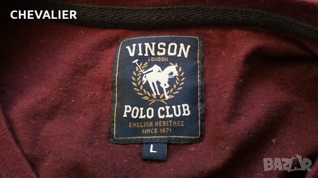 POLO CLUB Vinson London размер L мъжка тениска 34-28, снимка 7 - Тениски - 27499592