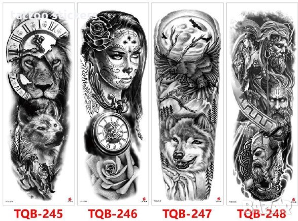 Временни татуировки - Нови Модели, снимка 10 - Други - 33399701