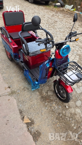Карго Лукс ел. триколка 1500W,60V , снимка 5 - Мотоциклети и мототехника - 52508482