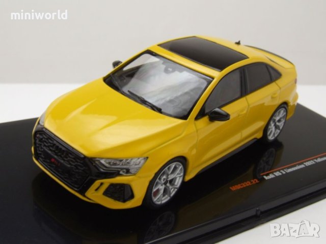 Audi RS3 2022 - мащаб 1:43 на IXO моделът е нов в PVC дисплей-кейс, снимка 7 - Колекции - 43516013