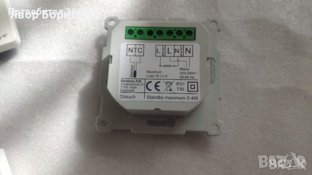 Разпродажба DEVIreg Touch терморегулатор - като нов, снимка 9 - Друга електроника - 43766972