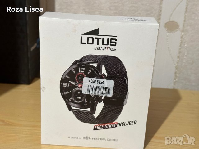 Смарт часовник Lotus, снимка 2 - Мъжки - 43839099