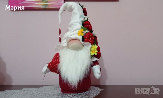 Валентински гном, снимка 9 - Декорация за дома - 43756542