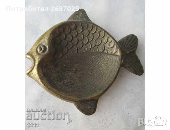  красива  риба, риби, дърво, метал, керамика, порцелан, снимка 7 - Статуетки - 28933871