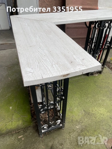 Бар маса от ковано желязо, снимка 12 - Обзавеждане за заведение - 47390235