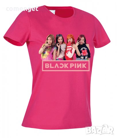 НОВО! Детски тениски BLACK PINK K-POP BTS! Поръчай С Твоя Снимка или идея!