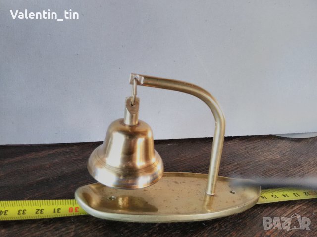 Камбана звънец хлопка - месинг бронз , снимка 2 - Колекции - 43878350