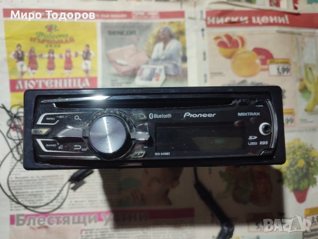 Авто CD Pioneer DEH-6400BT, снимка 1 - Аксесоари и консумативи - 43886670