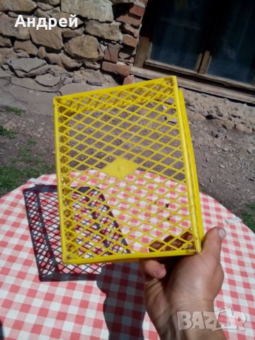 Стара пластмасова панера #5, снимка 6 - Антикварни и старинни предмети - 28658316