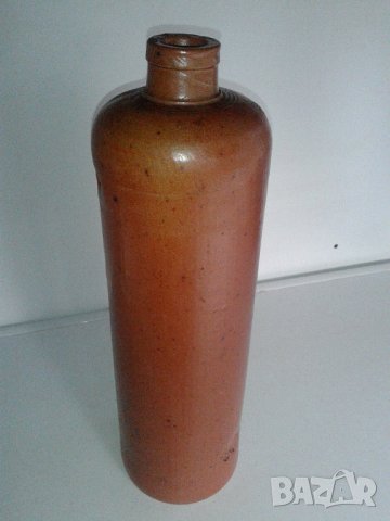 Стара бутилка HULSTKAMP Zoon&Molyn Ротердам, снимка 2 - Антикварни и старинни предмети - 35350779