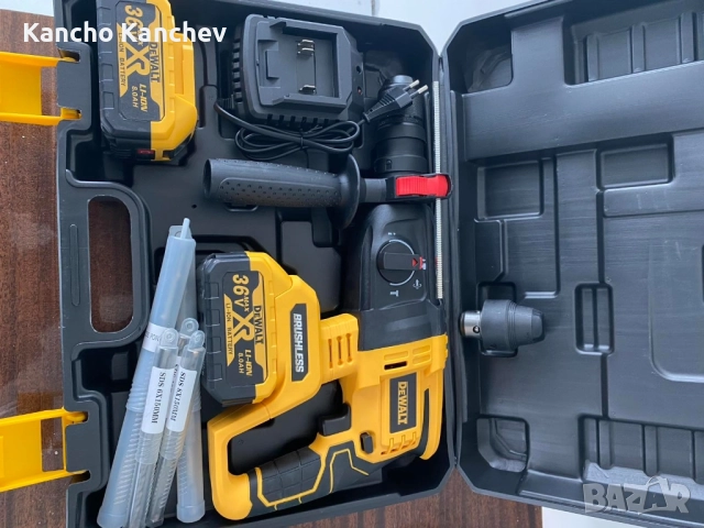 Промо Комплект DeWALT 4V1 36V 8.0AH, снимка 2 - Бормашини - 52507619
