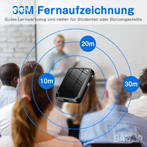 Мини рекордер QZT, гласово активиране, намаляване на шума, USB, снимка 5 - Други - 48558515