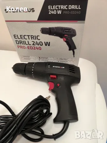 Винтоверт с кабел Steinhaus Start, PRO-ED240, 240 W, 800 об/мин, снимка 2 - Винтоверти - 50238220