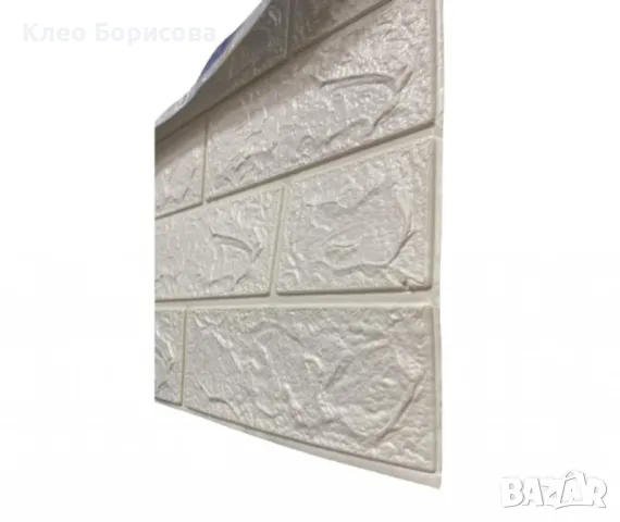 Декоративен 3D тухлен тапет за стени от PE пяна 77х70 см., снимка 1