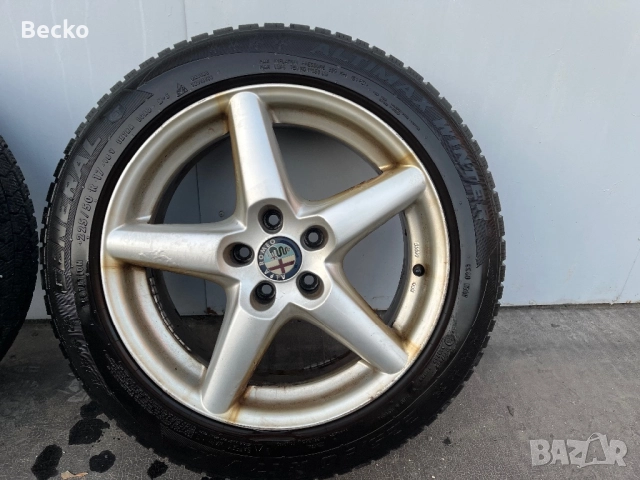 Лети джанти 17 5х110, Алфа Ромео 159, зимни гуми 225/50/17