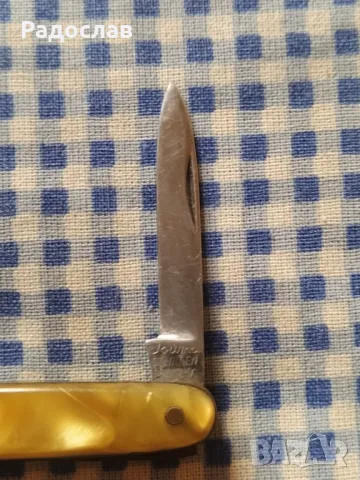старо малко ножче Solingen , снимка 7 - Ножове - 49958072