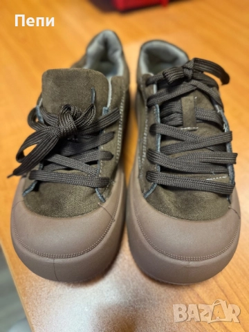 Ново кецове в кафяво, снимка 2 - Маратонки - 52558380