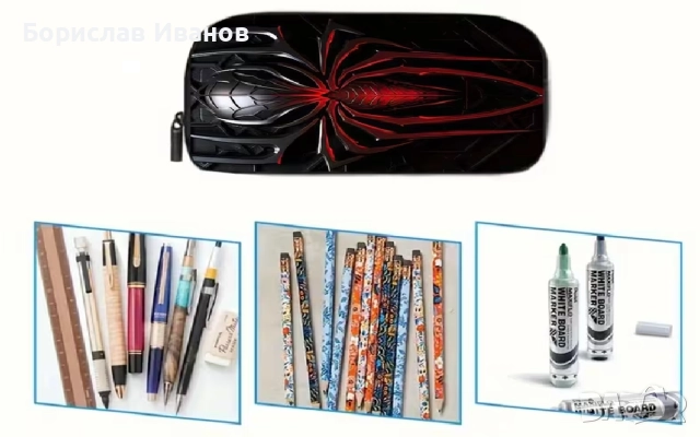 Раница Spider-Man комплект от 3 части, снимка 4 - Раници - 52468134