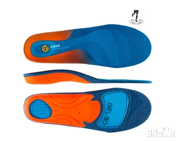 Sidas Cushioning Gel 3D Стелки за обувки размер Л