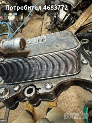 Маслен охладител на двигател на Мерцедес Mercedes 2.2Cdi само за 100лв. A6511801165, снимка 3 - Части - 52805309