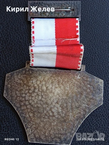 Медал от второто издание на НАРОДЕН БЯГ и МАРШ 1973г. Германия за КОЛЕКЦИОНЕРИ 50097, снимка 7 - Антикварни и старинни предмети - 51356758