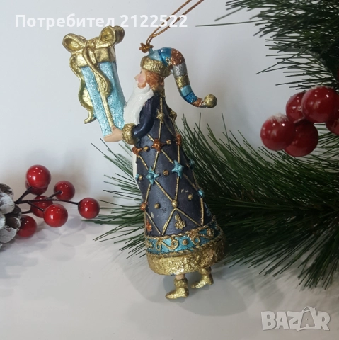 Коледни декоративни фигурки за елха, снимка 10 - Декорация за дома - 47584100