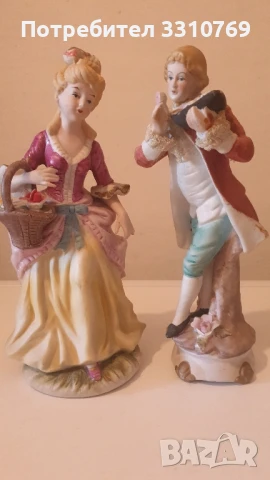 Двойка порцеланови статуетки. , снимка 1
