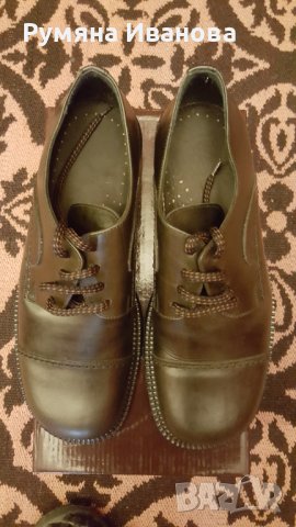 Нови, естествена кожа, снимка 7 - Официални обувки - 37543409