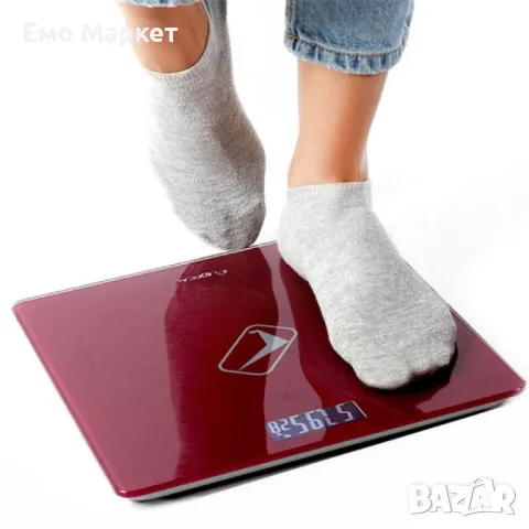 Електронен кантар с LSD дисплей LBS-4353 - Показва и стайна температура, снимка 8 - Други стоки за дома - 49393384