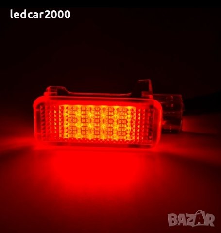 Лед Плафон за Audi / VW / Skoda LED (Врата,Багажник,Осветление крака), снимка 4 - Аксесоари и консумативи - 32082832