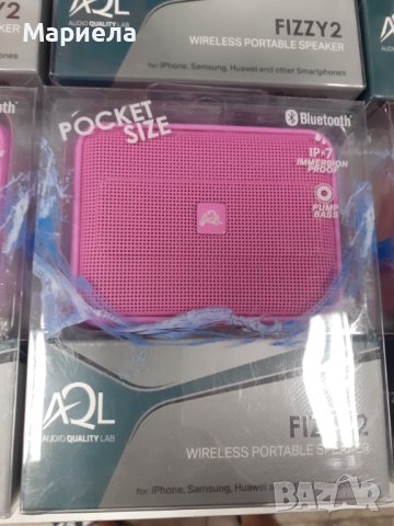 Bluetooth колонка Fizzy 2 5W IPX7, Червена, снимка 8 - Слушалки и портативни колонки - 43438104