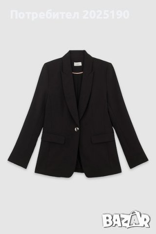 Дамско черно сако Н&М