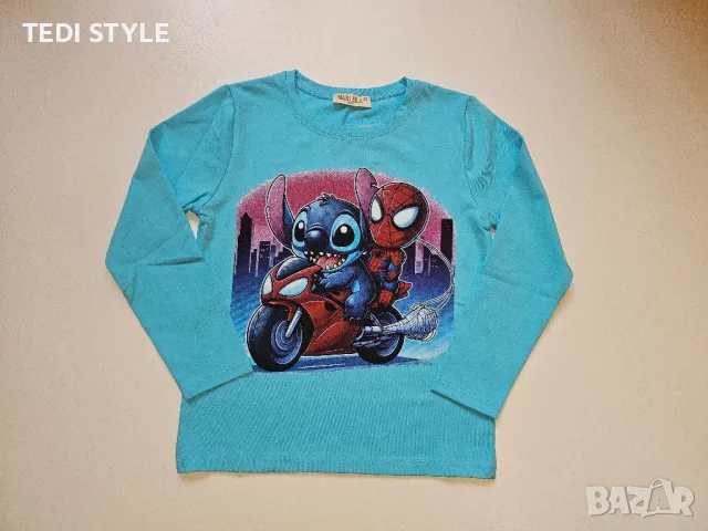 Детска блуза за момче Стич 