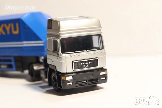 AWM H0 1/87 MAN КАМИОН МОДЕЛ ТРАНСПОРТ НА СТЪКЛО, снимка 6 - Колекции - 53250515