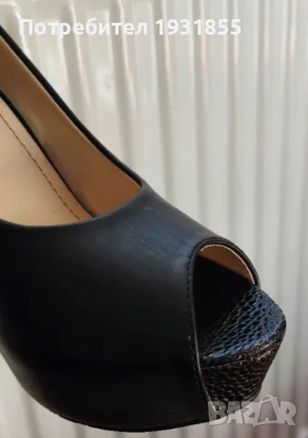 Елегантни "Megias"+чанта, снимка 4 - Дамски обувки на ток - 48862929