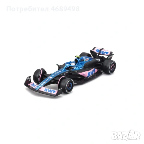 Bburago Alpine A523 #10 Pierre Gasly – 1:43 DieCast F1 модел – колекционерски болид, снимка 3 - Колекции - 53178870