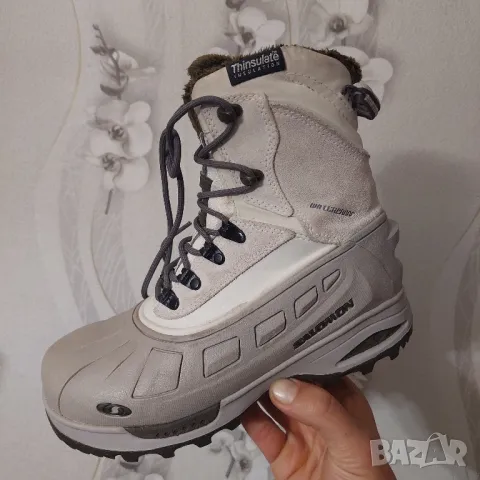 Salomon Thinsulate Winter Snow ботуши за сняг номер 39 1/3, снимка 14 - Дамски ботуши - 48242175