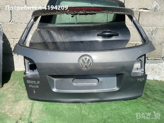 Заден капак голф 5 плюс 5 + Vw golf plus, снимка 1